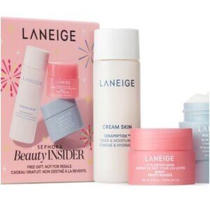 Laneige Beauty Insider Sleeping Mask Cream Skin Water Bank Moisturizer Toner